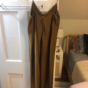 J.Crew Bias-cut slip dress In Bronzed Size 6